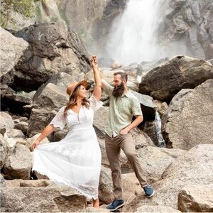 White dress Perfect for bridal, engagement, maternity